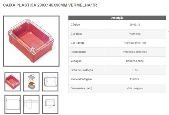 CAIXA RENGLAN IP65 209915